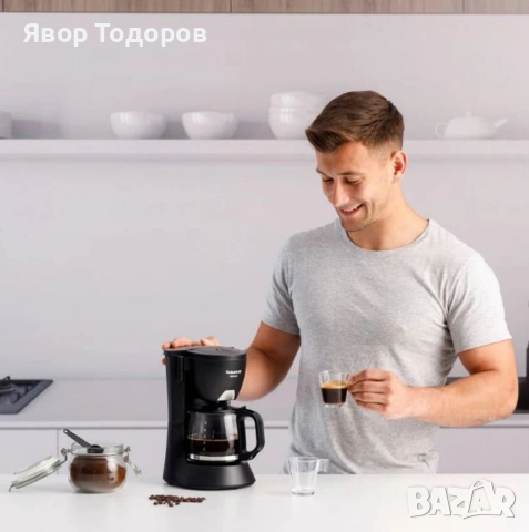 Кафемашина Taurus VERONA 6 – 600W, 6 чаши, анти-капково, филтър за многократна употреба, снимка 2 - Кафемашини - 53777869