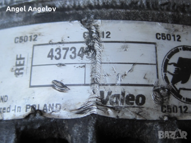 Алтернатор / генератор за Fiat Ducato (1999 - 2006) 2.8 JTD, 128 к.с., № Valeo 437349, CITROEN JUMPE, снимка 3 - Части - 52236762