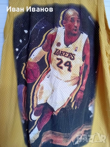 Колекционерски баскетболен потник на Коби Брайънт с автограф, снимка 4 - Баскетбол - 51651060