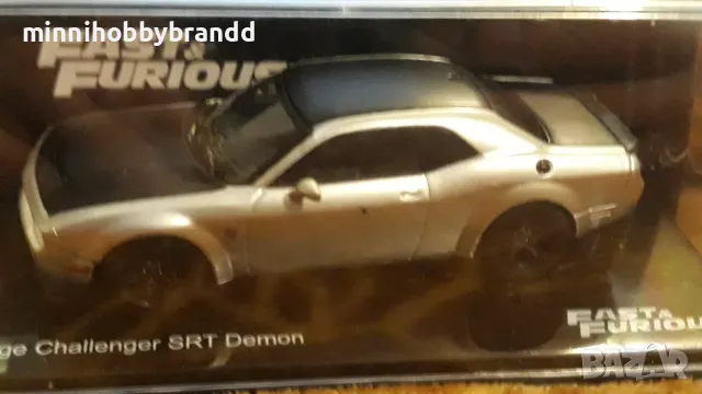 Dodge Challenger SRT Demon 1.43 Scale Ixo Deagostini , снимка 2 - Колекции - 49598555