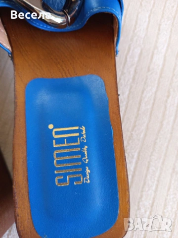 САБО - Ектравагантни чехли естествена кожа 40 номер с подаръци, снимка 4 - Чехли - 53644322