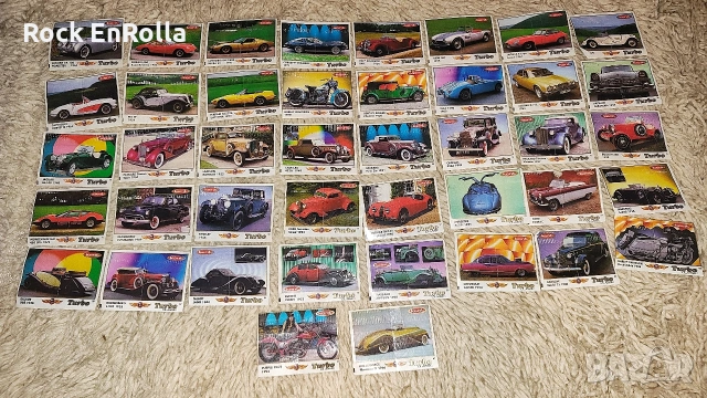 TURBO картинки, непълни серии ! , снимка 7 - Колекции - 53941349