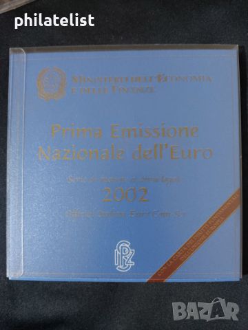 Италия 2002 - Комплектен банков евро сет от 1 цент до 2 евро, снимка 1 - Нумизматика и бонистика - 46772116