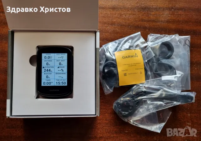 Велокомпютър Garmin Edge 840 с опция датчик за скорост, снимка 1 - Аксесоари за велосипеди - 48346316