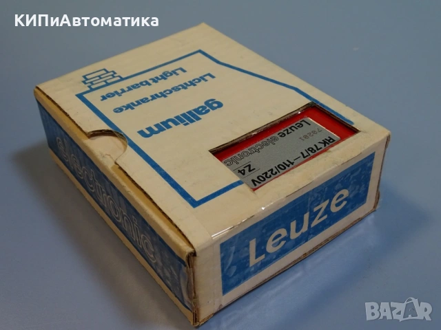 фотоелектрически датчик Leuze RK 78/7-110/220V photoelectric sensor, снимка 10 - Резервни части за машини - 54218653