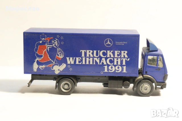 HERPA H0 1/87 MERCEDES BENZ КАМИОН МОДЕЛ, снимка 4 - Колекции - 53400526