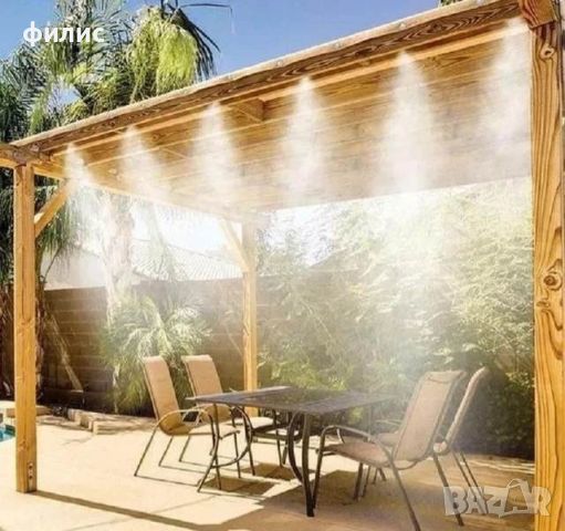 Охлаждаща система с водна мъгла, за двор, тераса, веранди – 10, 20 и 25м. TV850, снимка 3 - Други - 45875125