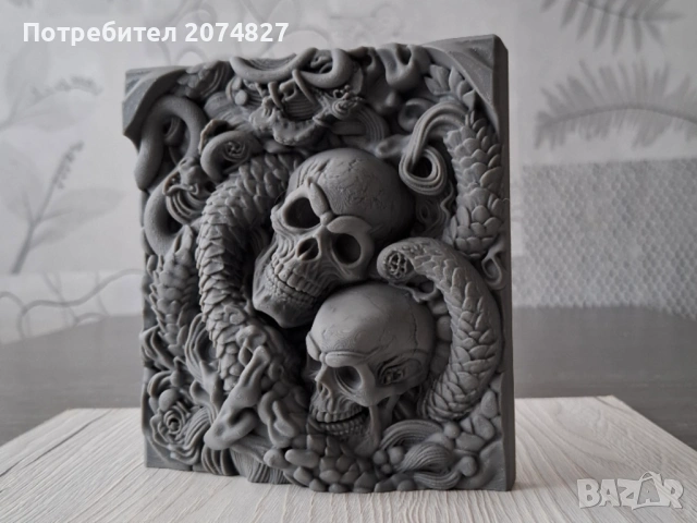 Eternal Entwined – 3D релефна скулптура