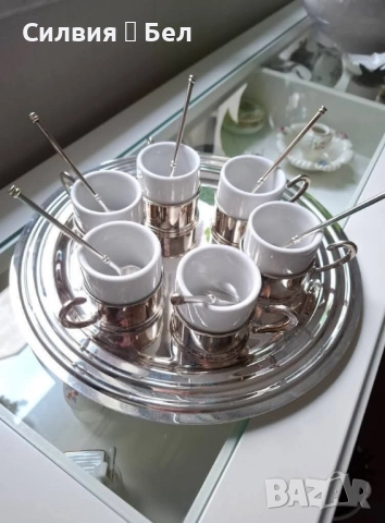 Комплект за кафе , снимка 2 - Чаши - 51622650