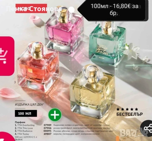 Дамски парфюми по 100мл на Avon, снимка 2 - Дамски парфюми - 53058491
