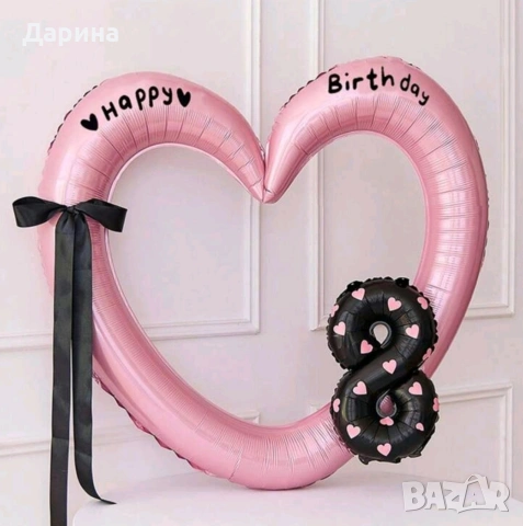 Парти сет балони СЪРЦА, снимка 16 - Други - 48855840