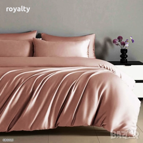 Луксозен комплект от висококачествен памучен сатен, снимка 15 - Спално бельо - 52182706
