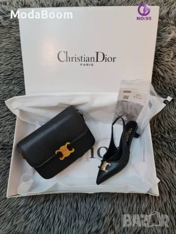 Christian Dior дамски комплект , снимка 4 - Дамски обувки на ток - 48132587