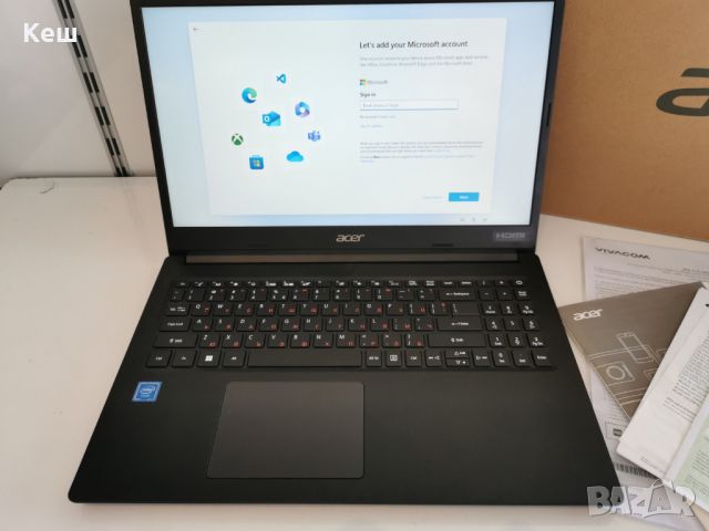 Лаптоп Acer Extensa EX215-31-C676 (нов с гаранция), снимка 5 - Лаптопи за работа - 46471938