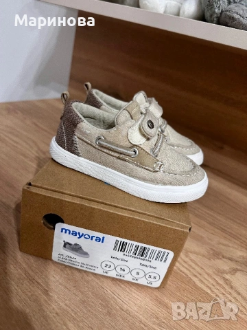 Обувки мокасини Mayoral, снимка 6 - Бебешки обувки - 53823287