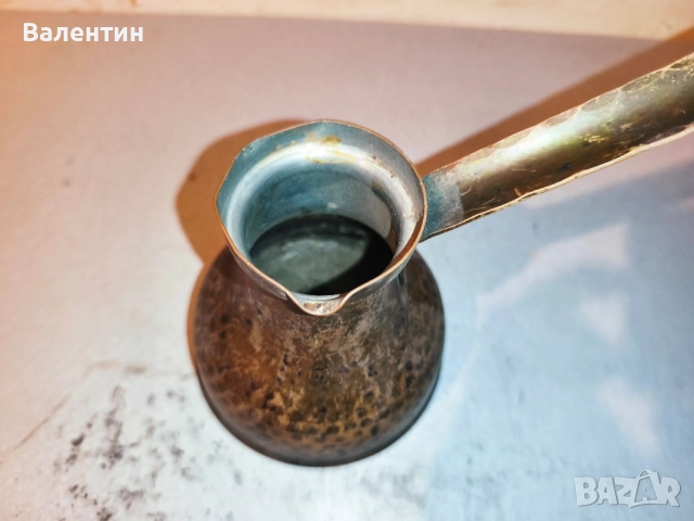 Бакърено джезве 3, снимка 3 - Други ценни предмети - 52742610