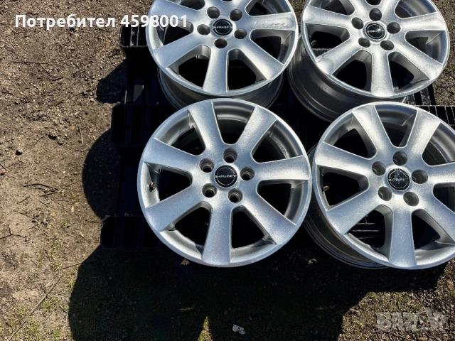 4бр.Алуминиеви джанти Borbet 16цола 5x112 за Vw,Skoda,Seat,Audi, снимка 5 - Гуми и джанти - 53753808