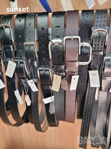 естествена кожа колани- унисекс модели ( от 115- 135 см ), снимка 10 - Колани - 50362788