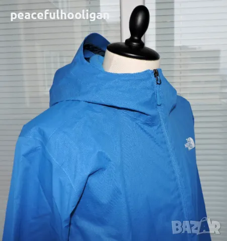 The North Face Dryvent Mens Light Blue Hooded Waterproof Jacket  - мъжко яке размер L  , снимка 9 - Якета - 48643281