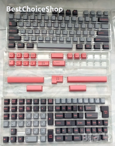 Комплект 173 клавиша Cherry профил Doubleshot персонализиран комплект клавиши, снимка 7 - Други - 53460003