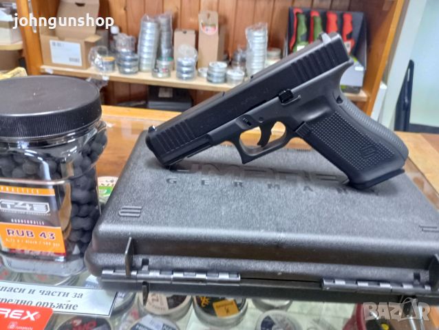 Въздушен пистолет за самозащита Umarex T4E GLOCK 43 кал, снимка 2 - Въздушно оръжие - 45510604