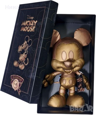 Плюшена играчка в бронзово Disney Mickey Mouse , снимка 10 - Плюшени играчки - 45196680