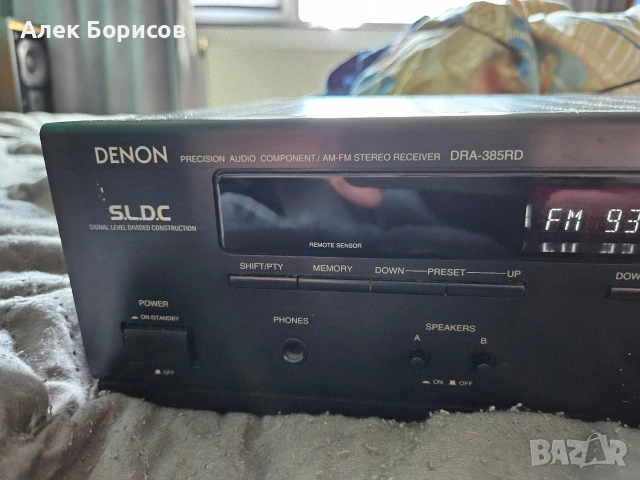 Стерео ресийвър Denon DRA-385RD, снимка 3 - Ресийвъри, усилватели, смесителни пултове - 53144402