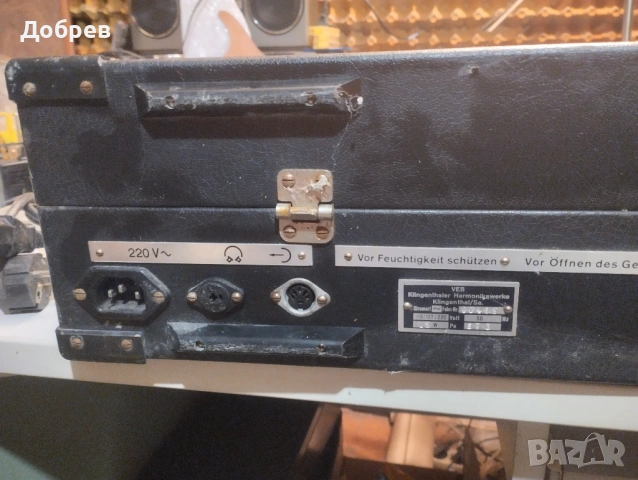 Синтезатор Vermona ЕТ-3, снимка 2 - Синтезатори - 54123072