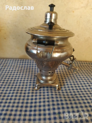 стар руски декоративен самовар, снимка 5 - Декорация за дома - 50913913