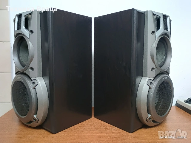 Трилентови тонколони Technics SB-EH550. Перфектни! Изпращам видео. , снимка 4 - Тонколони - 54198915