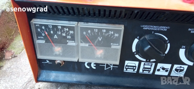 Зарядно и стартер и Einhell wlgn 30/100, снимка 3 - Други инструменти - 53617621