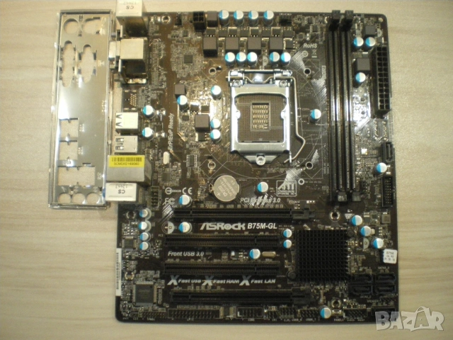 Дънна платка ASRock B75M-GL LGA 1155