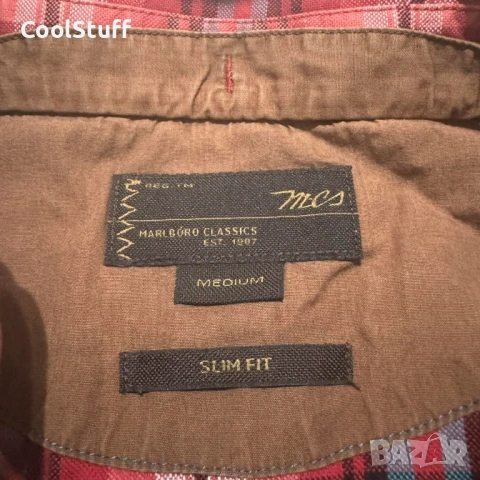 Мъжка Риза Marlboro Classics Размер M, снимка 4 - Ризи - 53933936
