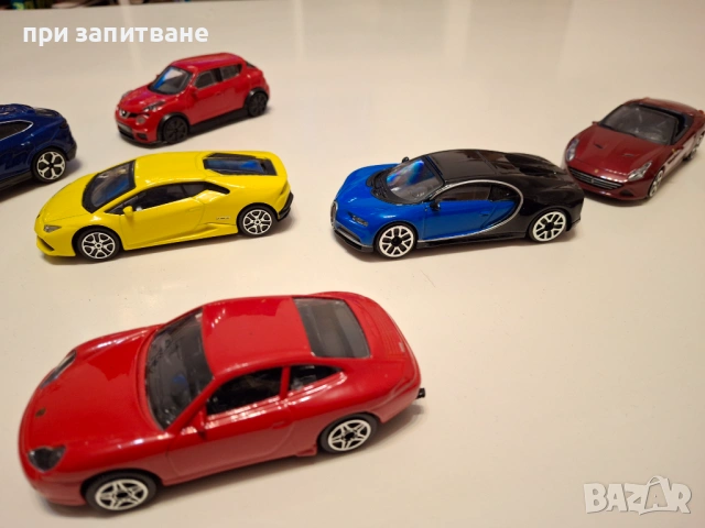 Burago 1/43, China, идеални, Audi, Fiat, Vw, BMW, Nissan, Alfa Romeo, Porsche, Lamborghini, Bugatti , снимка 15 - Колекции - 40956156