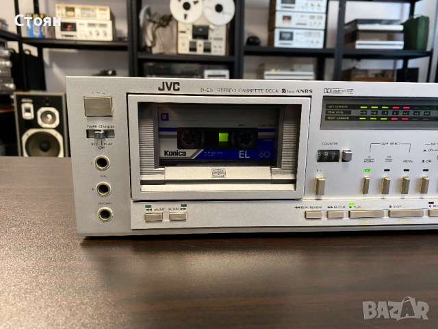 Супер касетен дек JVC, снимка 2 - Декове - 54112052