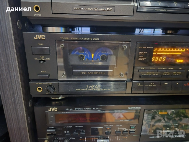 Касетен ден JVC TD-V621 , снимка 2 - Декове - 52181230