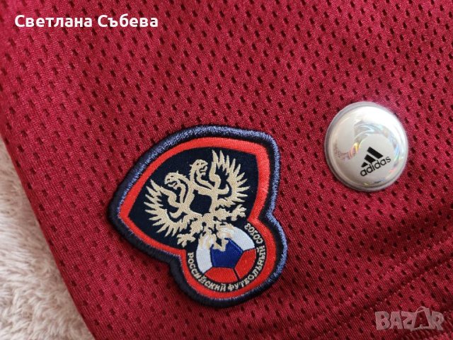 Оригинална тениска adidas Россия размер L , снимка 2 - Тениски - 45536408