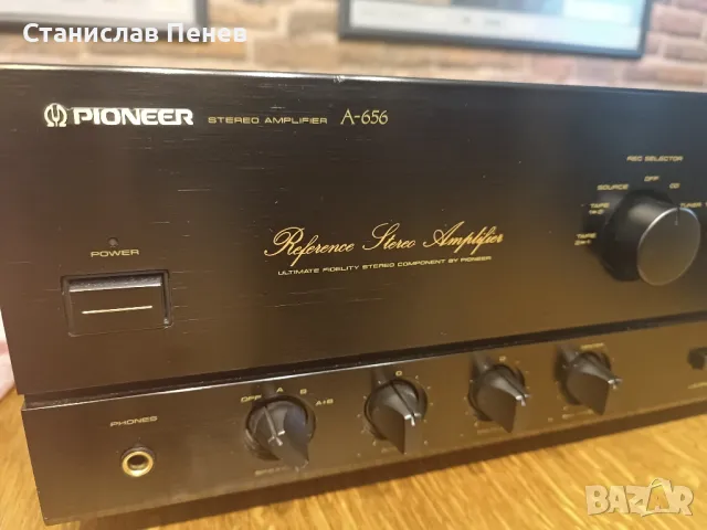 Pioneer A-656 Reference Stereo Amplifier , снимка 1 - Ресийвъри, усилватели, смесителни пултове - 47072888