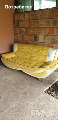 Продавам тройка дивани от еко кожа, снимка 8 - Дивани и мека мебел - 53770226