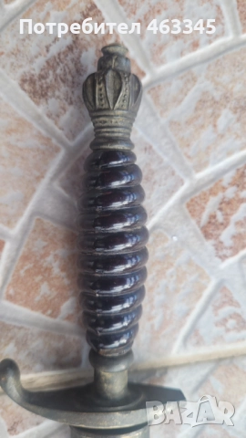 Нож, кама, кинжал, кортик, сръбски царски кортик, снимка 6 - Антикварни и старинни предмети - 52186235