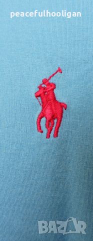 Polo Ralph Lauren Golf Mens Pima Cotton Light Blue Polo T-Shirt Size L/XL, снимка 4 - Тениски - 46295719