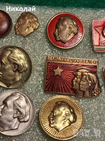 Български Соц Значки Георги Димитров , снимка 3 - Антикварни и старинни предмети - 54109577