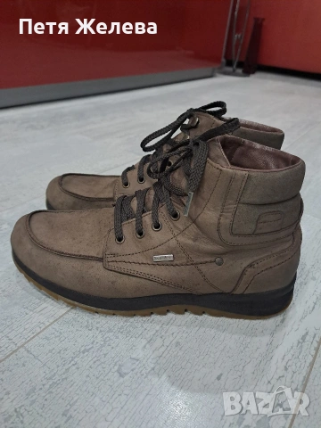 Мъжки боти от естествена кожа N42  -SimpaTex