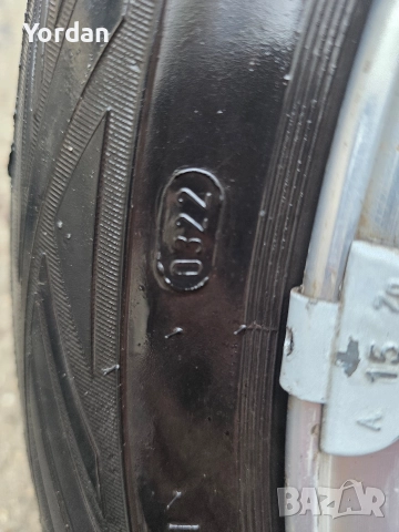 Лети джанти "15" 4х114 с нови гуми 185/65/15 Нисан Nissan, снимка 11 - Гуми и джанти - 52437450
