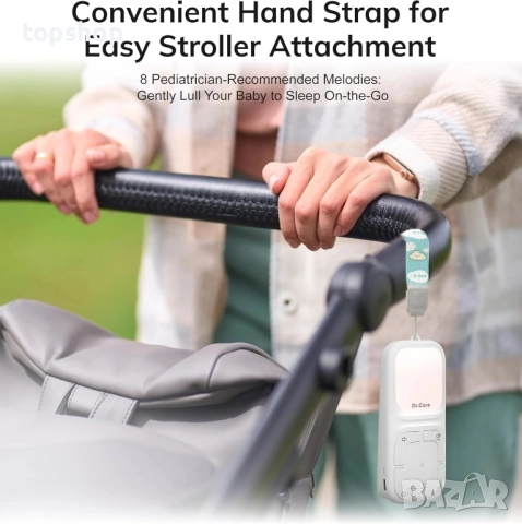 ЧИСТО НОВ, ТЕСТВАН Преносим бебешки аудио монитор и звуков бебефон NeoGo с обхват от 300 метра..., снимка 4 - Бебефони - 51598000