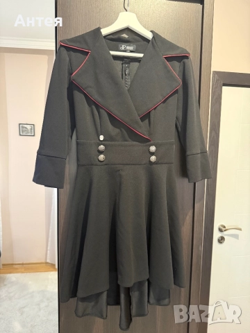 Дамска черна рокля