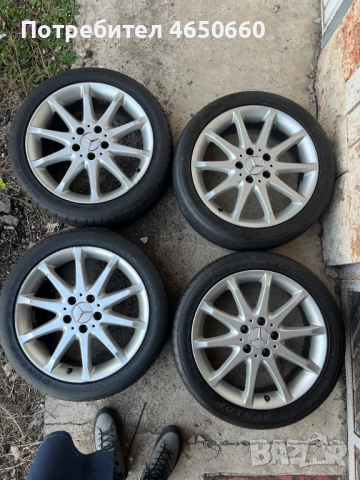 17 цолови алуминиеви джанти за Мерцедес