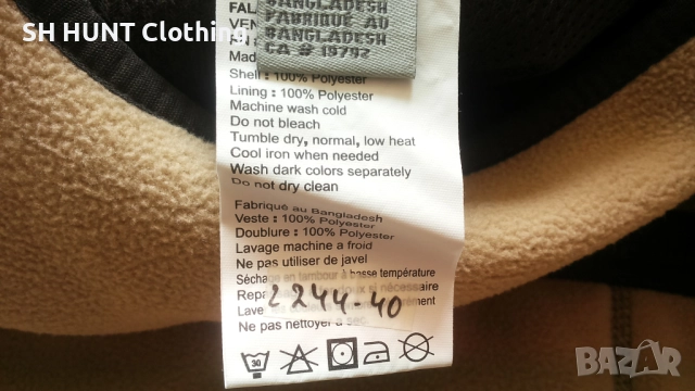 TIMBERLAND TWO FACE POLAR Vest размер M двулицев поларен елек - 1581, снимка 17 - Екипировка - 52618379