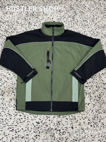 Мъжко работно софтшел яке WORK ZONE. Размер М, снимка 3 - Якета - 52669347