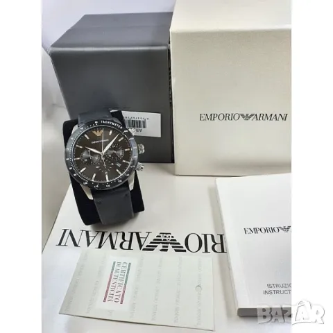 Emporio Armani AR11243 Mario Chronograph, снимка 3 - Мъжки - 47393365